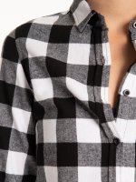 Plaid flannel shirt
