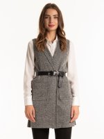 Longline waistcoat