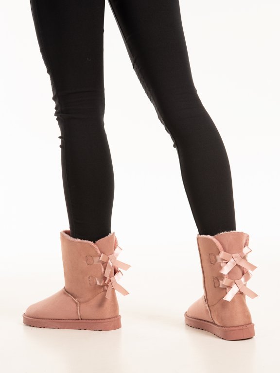 Warm ankle boots