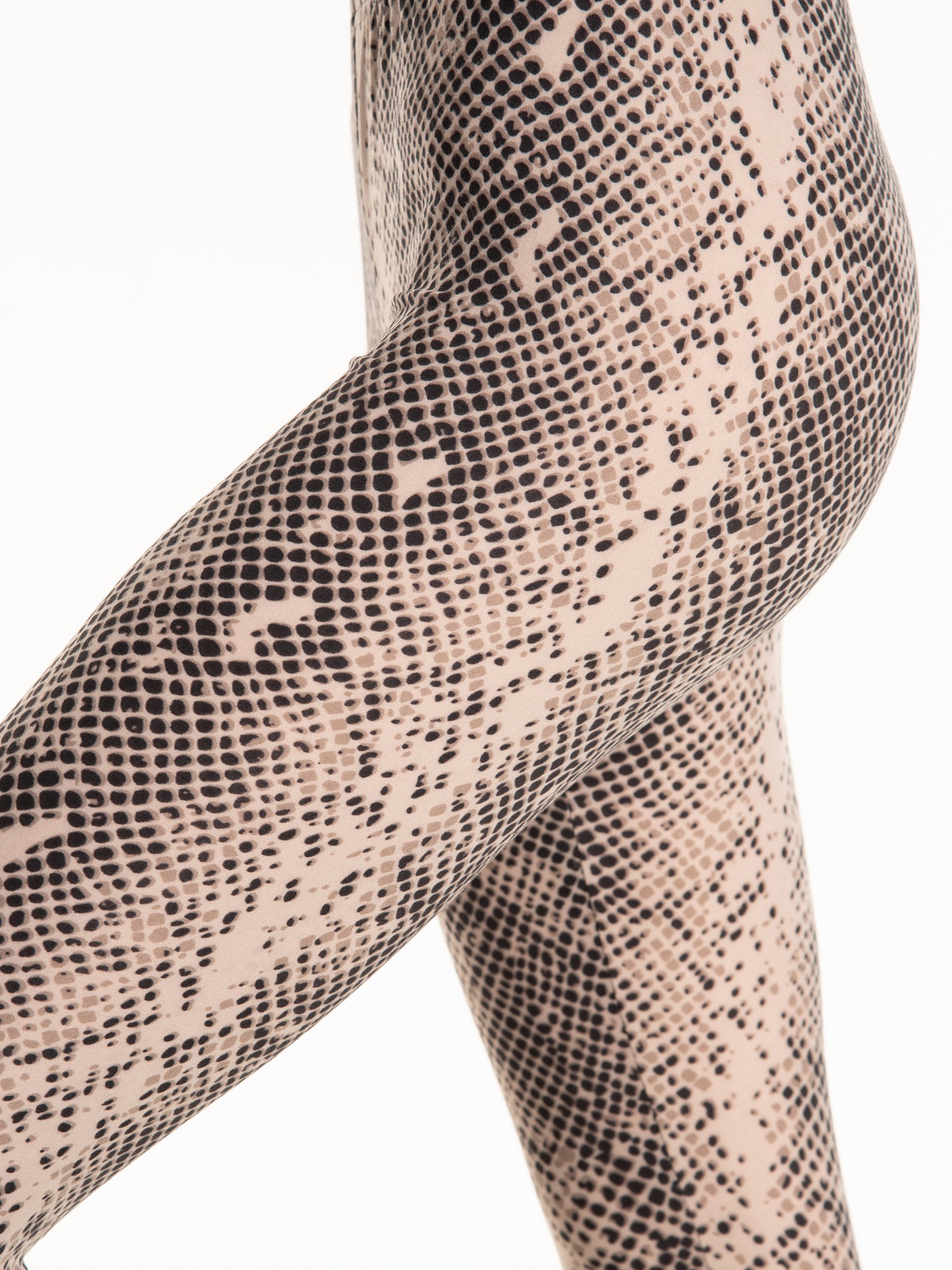 Snake skin print leggings