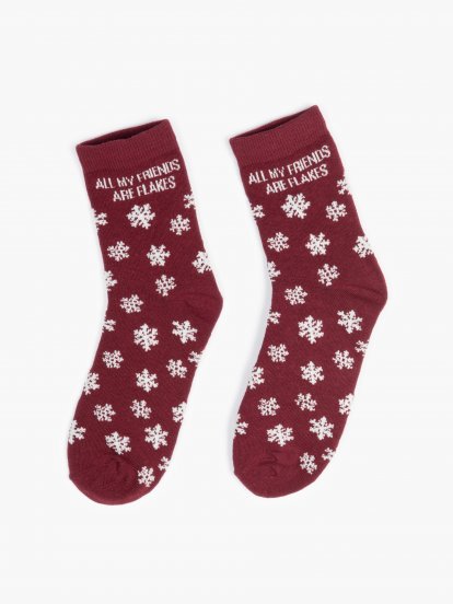 2 pár karácsonyi zokni készlet