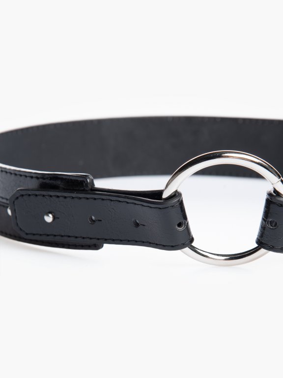 Ring buckle belt