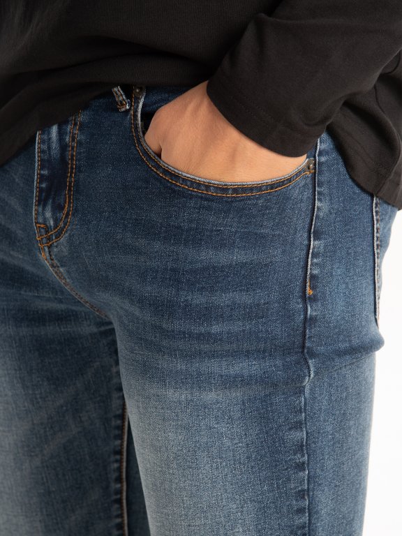 Jednoduché džíny slim