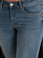 Jeansy skinny z zamkami