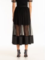 A-line combined skirt