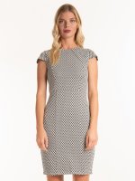 Structured bodycon dress