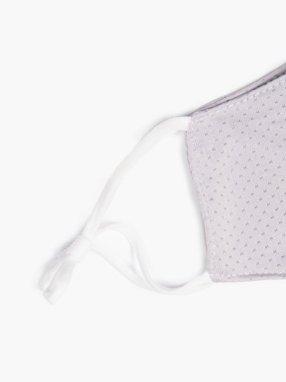 2-ply stretch reusable face mask
