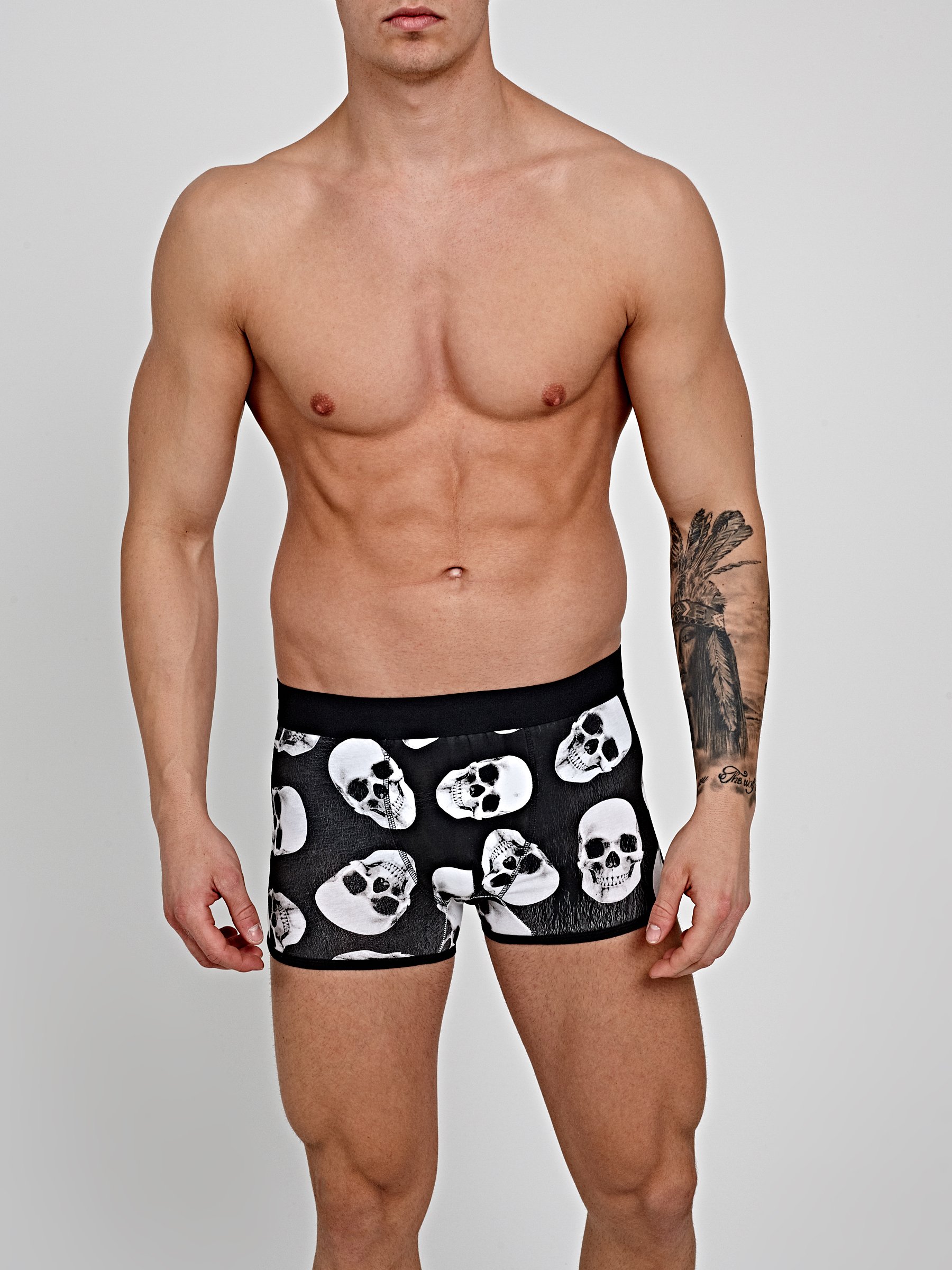 Printed cotton boxers Halloween