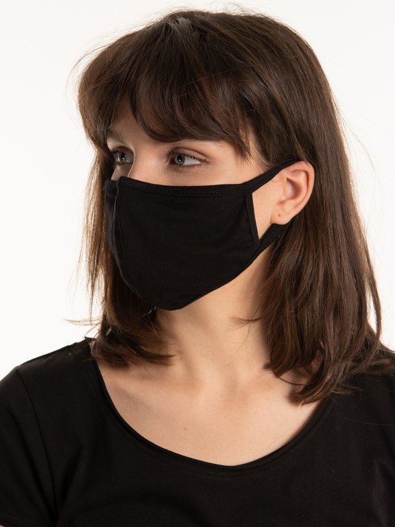 2-ply stretch cotton reusable face mask