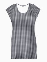 PENCIL DRESS IN GINGHAM