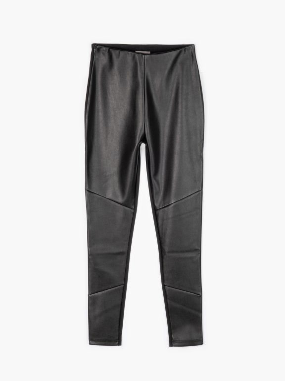 Combined slim fit trousers