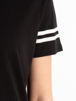 Cotton t-shirt with stripes