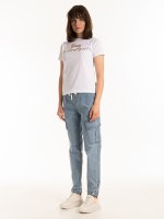 Cargo jogger fit jeans