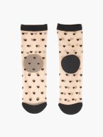 Vzorované silónkové ponožky