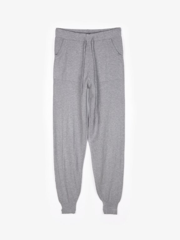 Knitted sweatpants