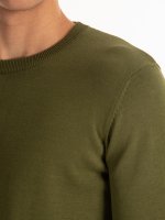 Sweter basic z bawełny