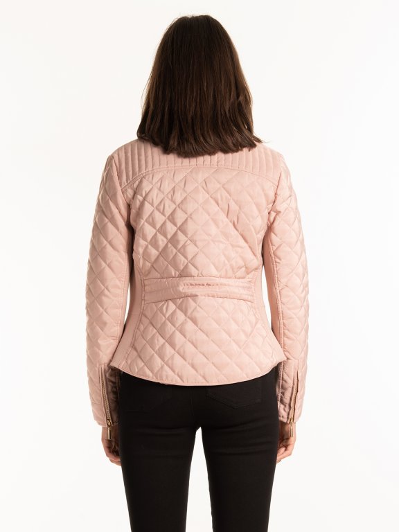 Quilted light padded jacket