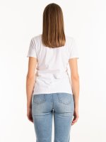 Bavlnené tričko s grafickou potlačou