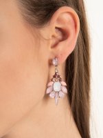 Faux stones earrings