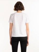 Tričko z organické bavlny s nápisem