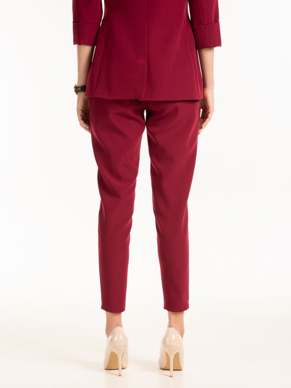 Formal stretch trousers