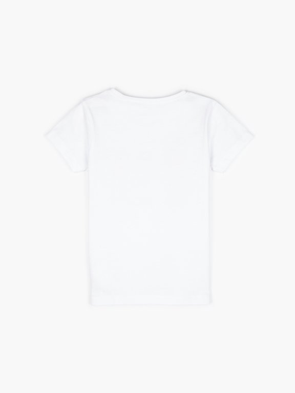Tričko z organickej bavlny s grafickou potlačou