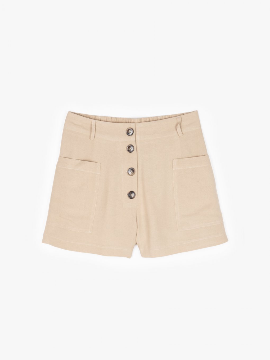 Shorts with buttons