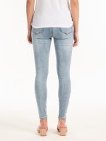 Skinny jeans with a decoration