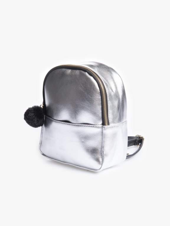 Metallic backpack