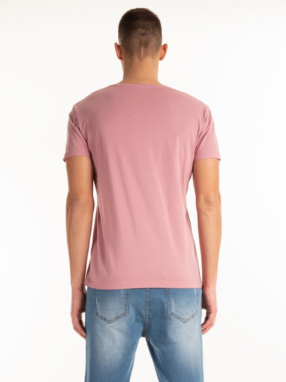 Basic slim fit v-neck t-shirt
