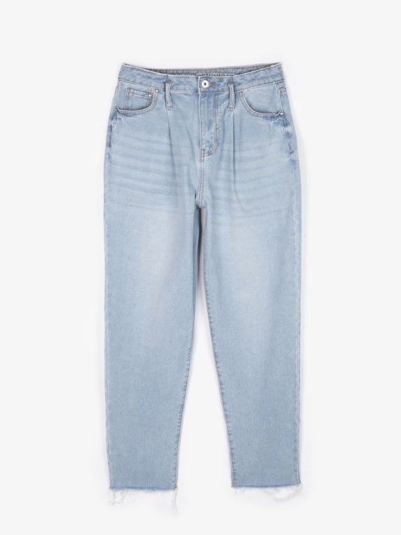 Bavlněné džíny slouchy