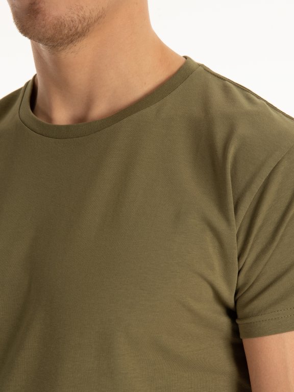 T-shirt o dopasowanym kroju ze stretchem
