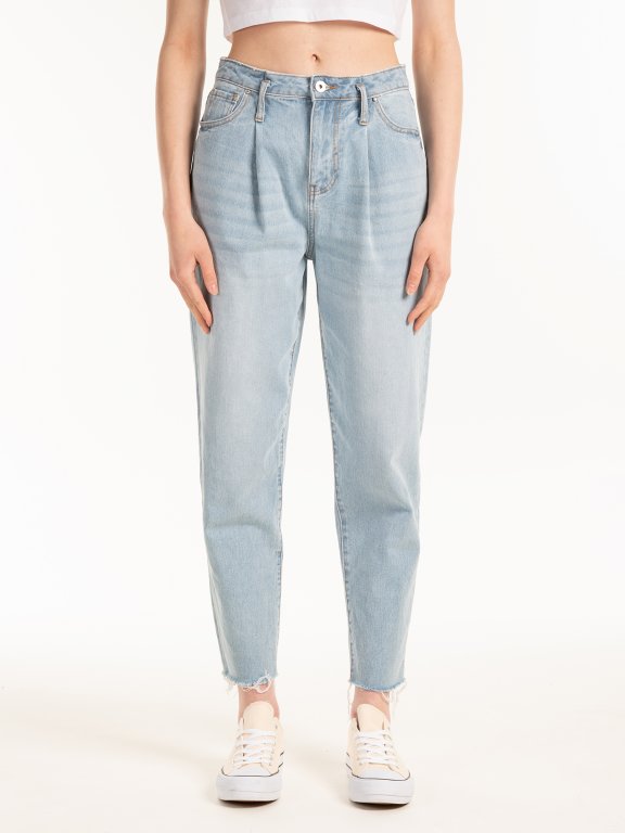 Cotton slouchy jeans