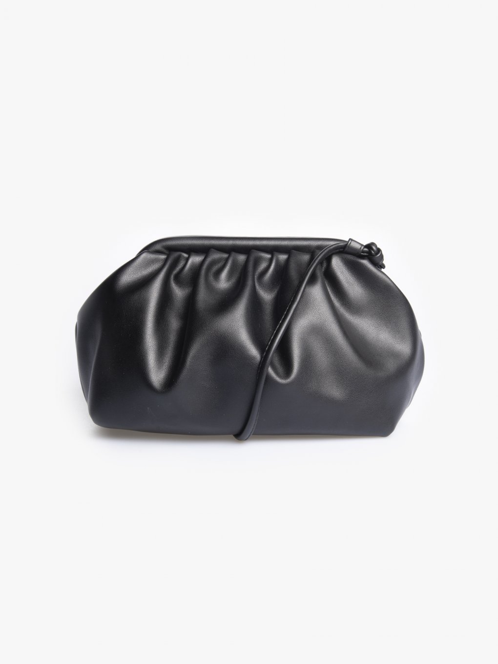 Vegan leather pouch bag