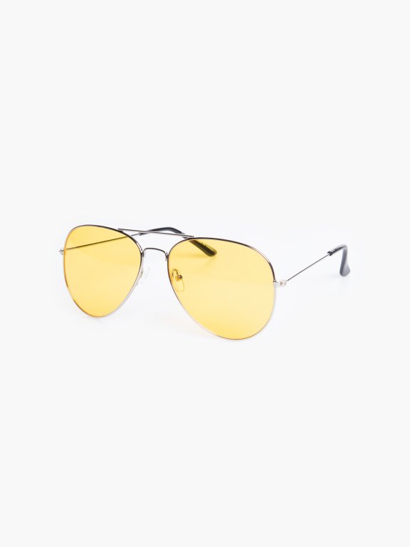 Colourfull aviator sunglasses