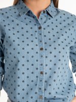Koszula dżinsowa w kropki