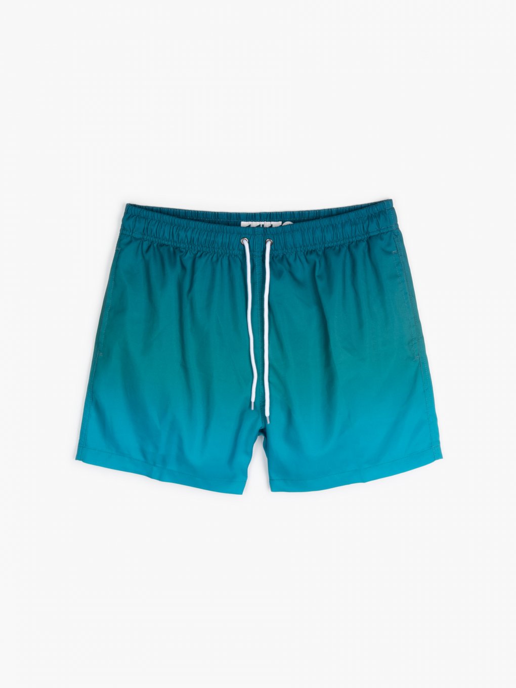 Dip dye swim shorts