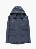 Water repellent hooded jacket