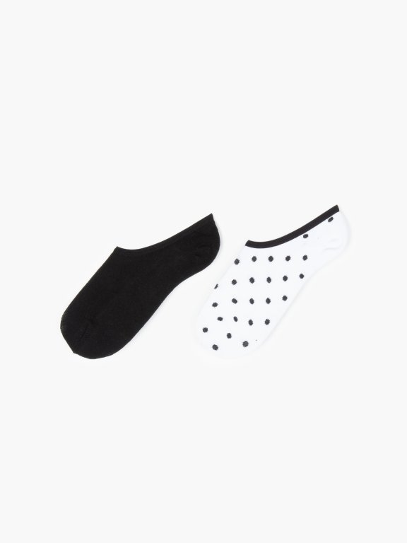 2-pack dotted footies