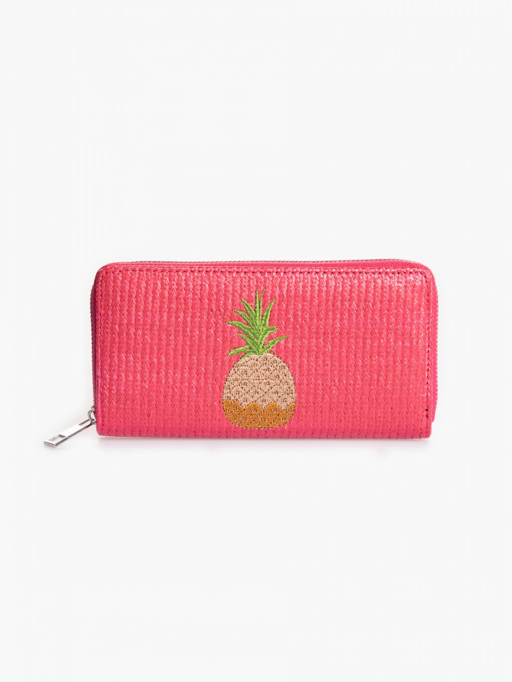 Wallet with embroidery
