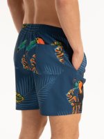 Floral print swim shorts