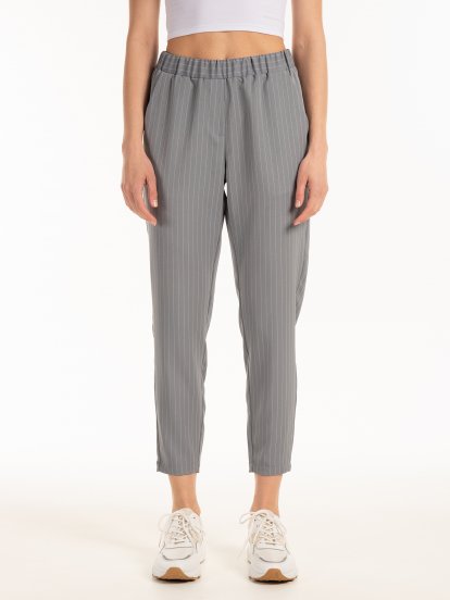 hollister striped pants