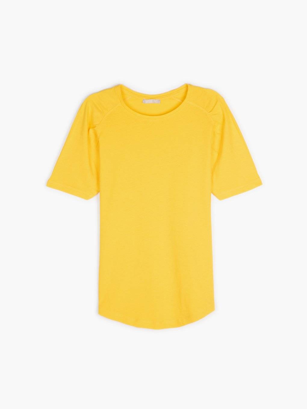 Základní bavlněné tričko raglánového střihu
