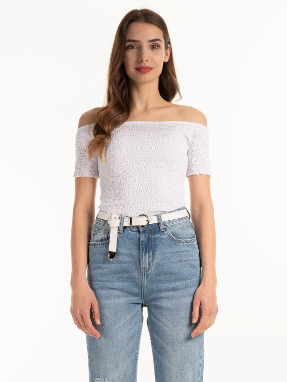 Fitted structured top