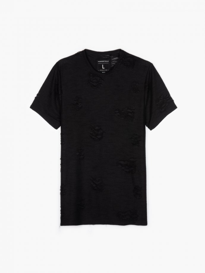 Distressed t-shirt | GATE