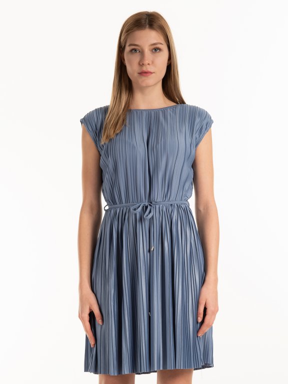 Pleated party dress