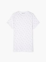 Printed cotton t-shirt