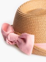 Fedora hat with ribbon