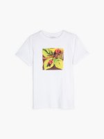 Cotton t-shirt with printed patch