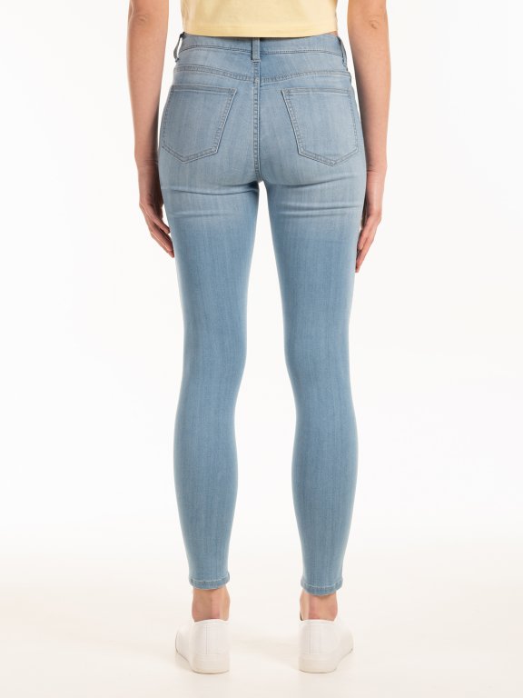 discount 99% NoName Jeggings & Skinny & Slim WOMEN FASHION Jeans Strech Green 40                  EU 